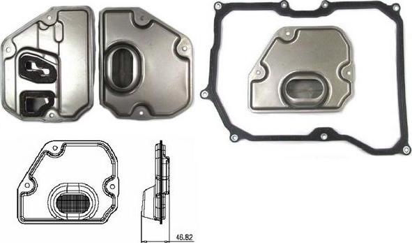 JS Asakashi JT497K - Hydraulic Filter, automatic transmission autospares.lv