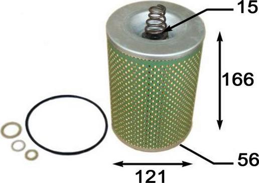 JS Asakashi OE1014 - Oil Filter autospares.lv