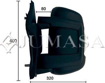 Jumasa 54513512 - Outside Mirror autospares.lv