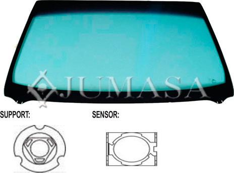 Jumasa V3300543 - Windscreen autospares.lv