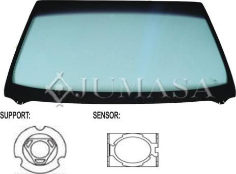 Jumasa V3310571 - Windscreen autospares.lv