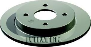 Juratek FOR124 - Brake Disc autospares.lv