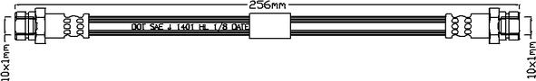 Juratek JBH1153 - Brake Hose autospares.lv