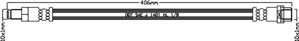 Juratek JBH1272 - Brake Hose autospares.lv