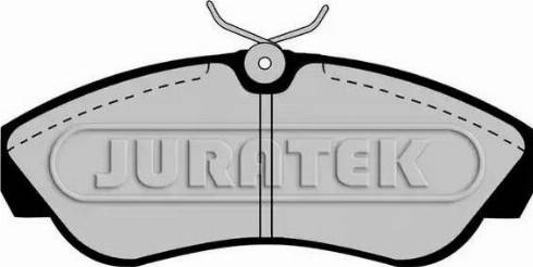 Juratek JCP968 - Brake Pad Set, disc brake autospares.lv