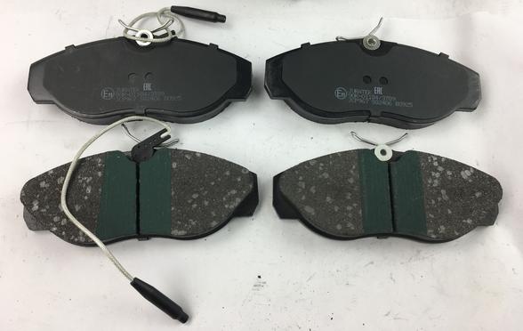 Juratek JCP967 - Brake Pad Set, disc brake autospares.lv