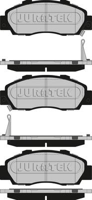 Juratek JCP905 - Brake Pad Set, disc brake autospares.lv