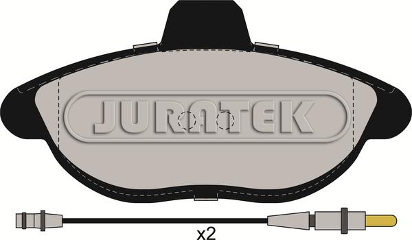 Juratek JCP935 - Brake Pad Set, disc brake autospares.lv