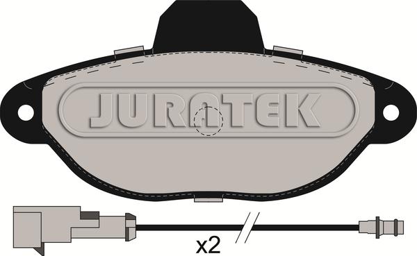 Juratek JCP925 - Brake Pad Set, disc brake autospares.lv