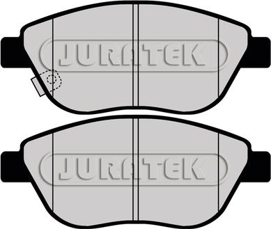 Juratek JCP4458 - Brake Pad Set, disc brake autospares.lv