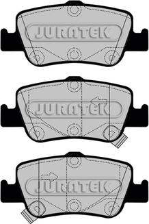 Juratek JCP4048 - Brake Pad Set, disc brake autospares.lv