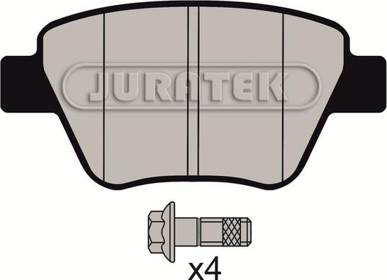 Juratek JCP4316 - Brake Pad Set, disc brake autospares.lv