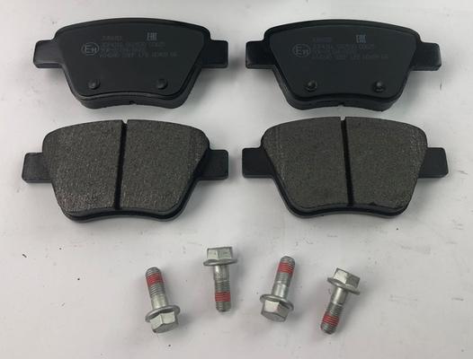 Juratek JCP4316 - Brake Pad Set, disc brake autospares.lv