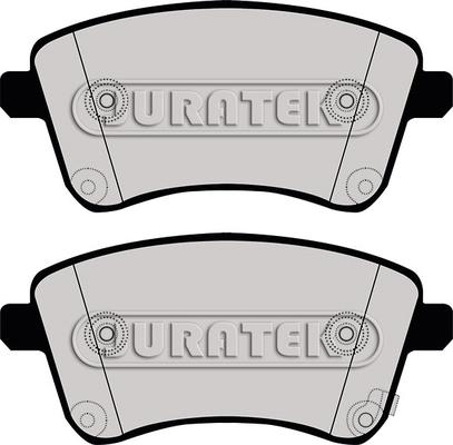 Juratek JCP4339 - Brake Pad Set, disc brake autospares.lv