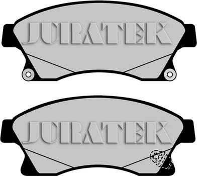 Juratek JCP4262 - Brake Pad Set, disc brake autospares.lv