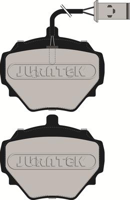 Juratek JCP471 - Brake Pad Set, disc brake autospares.lv