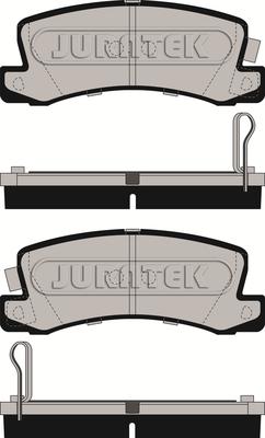 Juratek JCP478 - Brake Pad Set, disc brake autospares.lv
