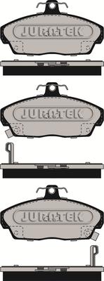 Juratek JCP613 - Brake Pad Set, disc brake autospares.lv