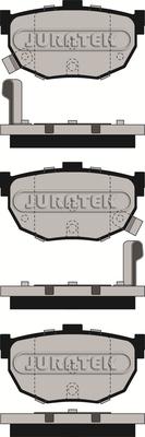 Juratek JCP638 - Brake Pad Set, disc brake autospares.lv