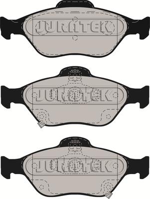 Juratek JCP048 - Brake Pad Set, disc brake autospares.lv