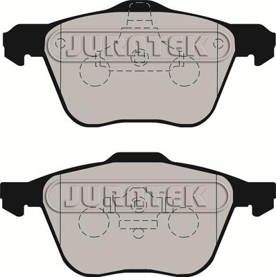 Juratek JCP069 - Brake Pad Set, disc brake autospares.lv