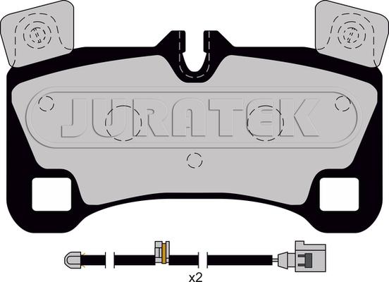 ABEX PLU2031 - Brake Pad Set, disc brake autospares.lv