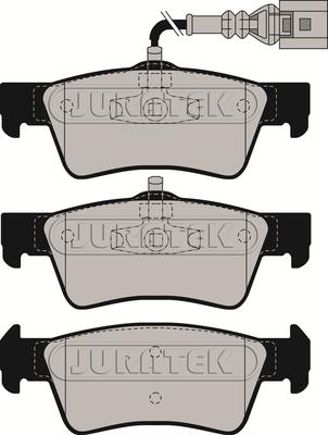 Juratek JCP063 - Brake Pad Set, disc brake autospares.lv