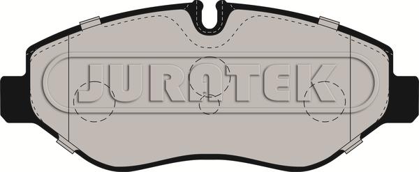 Juratek JCP014 - Brake Pad Set, disc brake autospares.lv