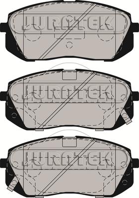 Juratek JCP028 - Brake Pad Set, disc brake autospares.lv