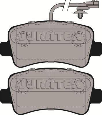 Juratek JCP074 - Brake Pad Set, disc brake autospares.lv