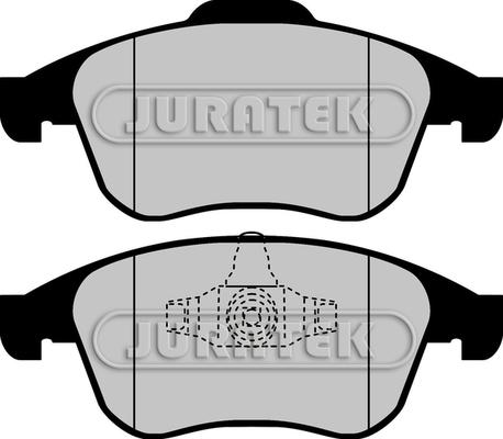 Juratek JCP076 - Brake Pad Set, disc brake autospares.lv