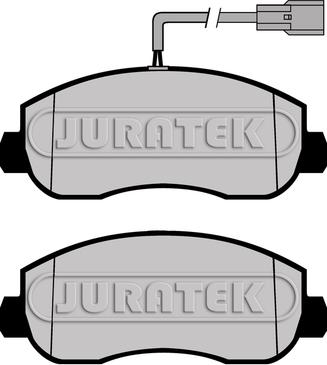 Juratek JCP073 - Brake Pad Set, disc brake autospares.lv