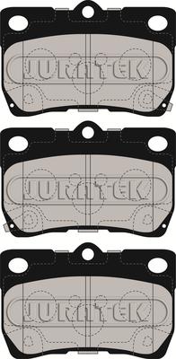 Juratek JCP190 - Brake Pad Set, disc brake autospares.lv