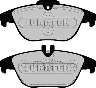 Juratek JCP1980 - Brake Pad Set, disc brake autospares.lv