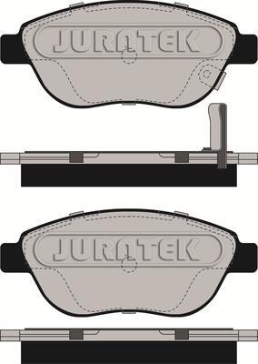 Juratek JCP193 - Brake Pad Set, disc brake autospares.lv