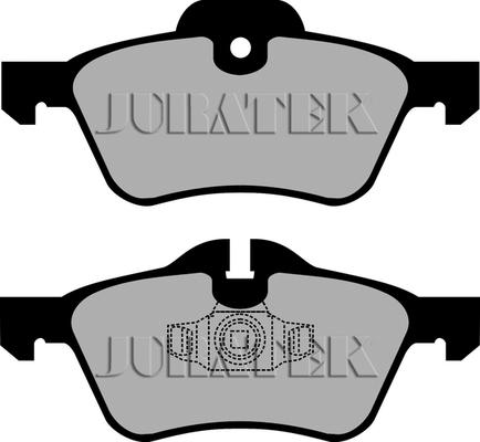 Juratek JCP1499 - Brake Pad Set, disc brake autospares.lv