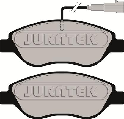 Juratek JCP1468 - Brake Pad Set, disc brake autospares.lv