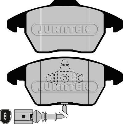 Ditas DFB3600 - Brake Pad Set, disc brake autospares.lv