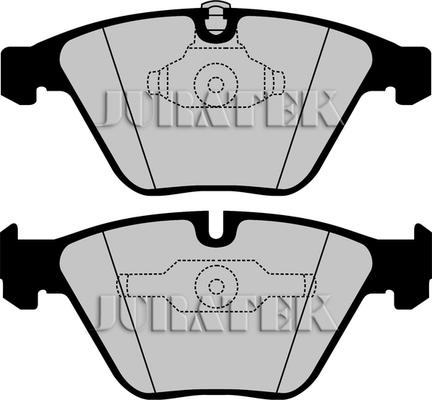 Juratek JCP1628 - Brake Pad Set, disc brake autospares.lv