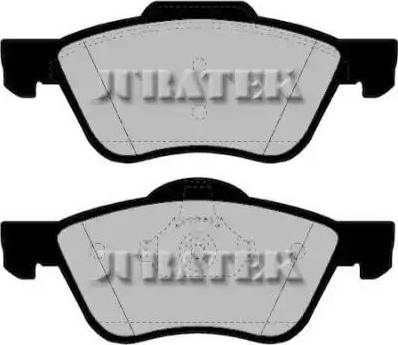 Juratek JCP1674 - Brake Pad Set, disc brake autospares.lv