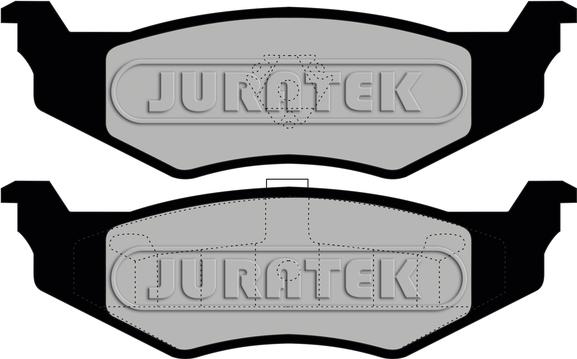 Juratek JCP1099 - Brake Pad Set, disc brake autospares.lv