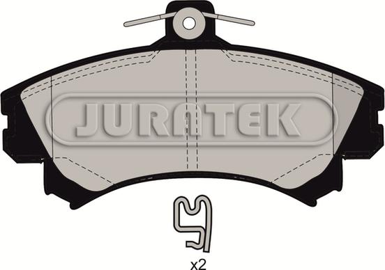 Juratek JCP1093 - Brake Pad Set, disc brake autospares.lv