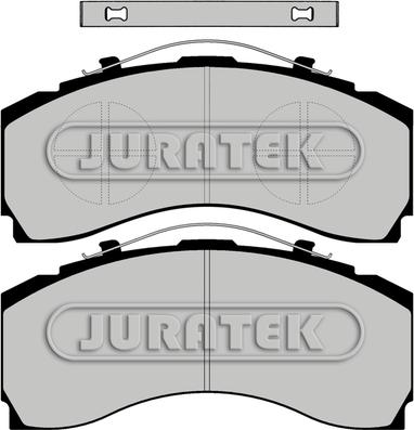 Juratek JCP1004 - Brake Pad Set, disc brake autospares.lv