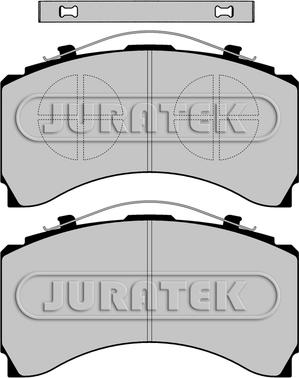 Juratek JCP1005 - Brake Pad Set, disc brake autospares.lv