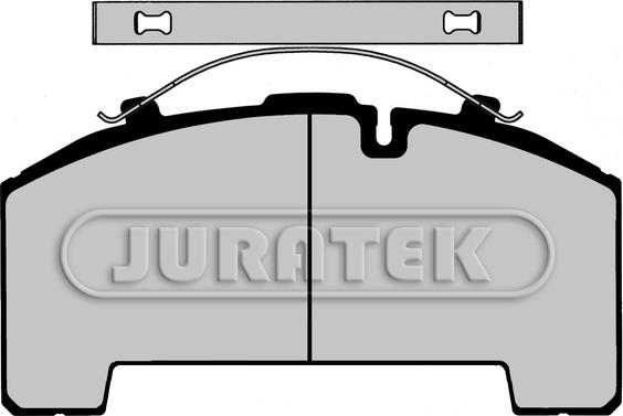 Juratek JCP1002 - Brake Pad Set, disc brake autospares.lv