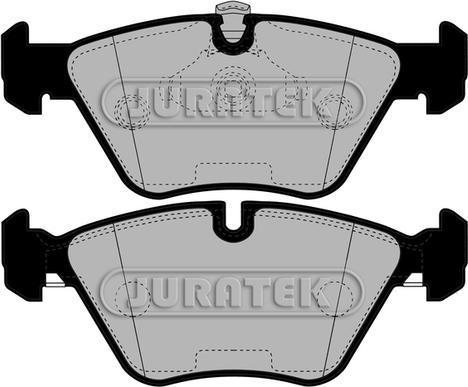 Juratek JCP1073 - Brake Pad Set, disc brake autospares.lv