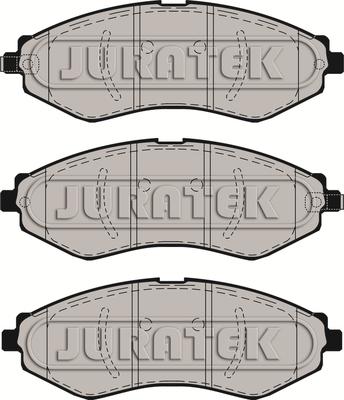 Juratek JCP1116 - Brake Pad Set, disc brake autospares.lv