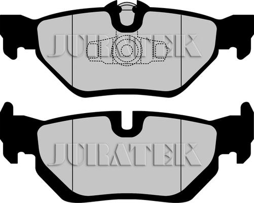 Juratek JCP1807 - Brake Pad Set, disc brake autospares.lv