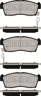 Juratek JCP139 - Brake Pad Set, disc brake autospares.lv