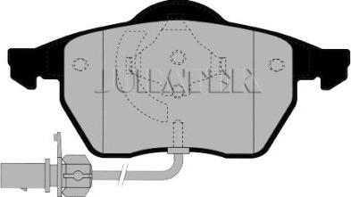 Juratek JCP1323 - Brake Pad Set, disc brake autospares.lv